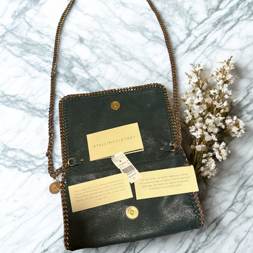 Stella McCartney Green Crossbody Bag